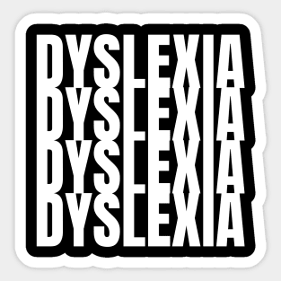 Endless Dyslexia Sticker